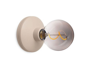 Беспроводная алюминиевая и стеклянная настенная лампа