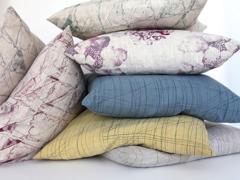 Birgit Morgenstern Studios Квадратная подушка из льна Linen stonewashed sun-id-1459302 - Вид №3