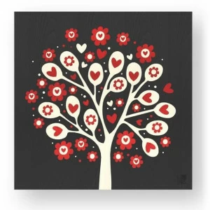 LIGNIS® Каркас из инкрустированного дерева Dolcevita love 11.045