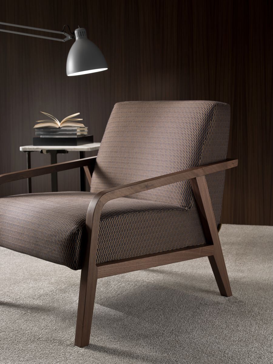 Кожаное кресло с подлокотниками i 4 Mariani ARCH-00005683 - Вид №3