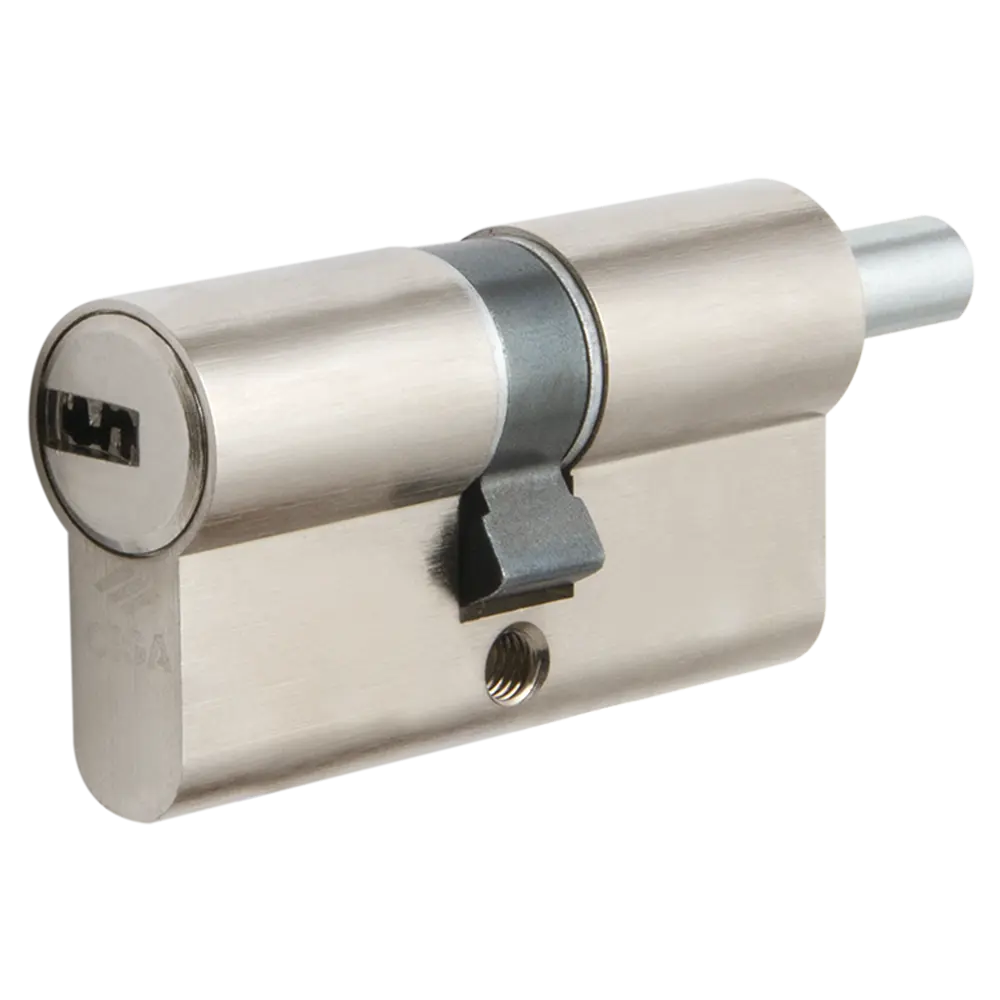Цилиндр Cisa Astral ОА312-29.12, 40x10x40 мм, ключ/шток, цвет никель, без вертушки STLM-2099959