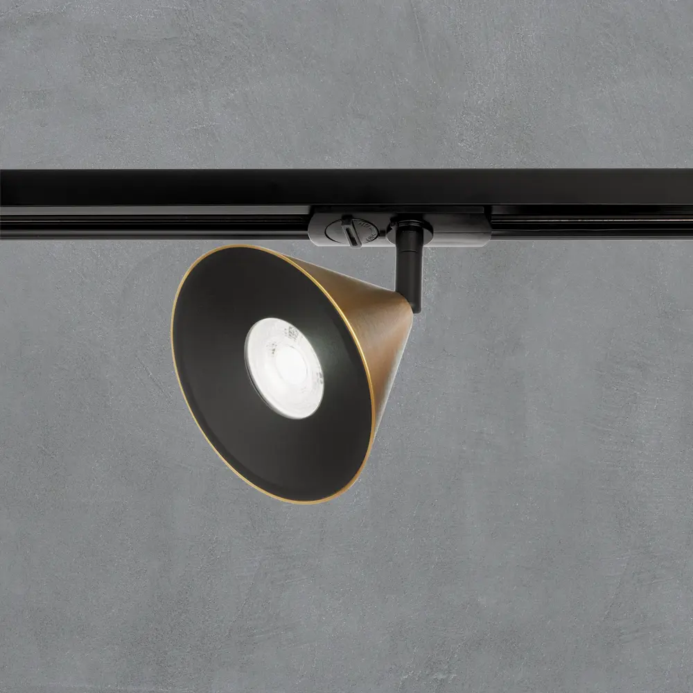 Трековый спот Wolta WTL-GU10/08G золотой для трековых систем 89436509 STLM-1579631 - Вид №2