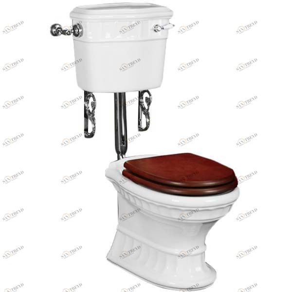 ML.GNT-25.811.BI/ML.GNT-25.838.BI/ML.MEC-29.138.CR Компакт унитаз с бачком Белый Migliore  Италия 