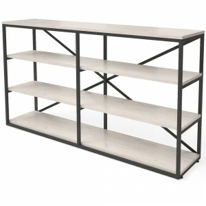 Стеллаж открытый белый Neo Loft MILLWOOD СТЕЛЛАЖИ NEO LOFT 134457 Белый;черный