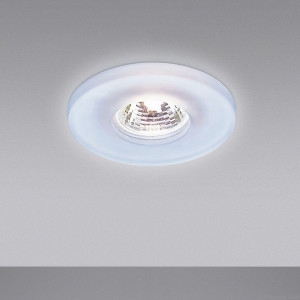 Slv 114701 белый светильник встраиваемый потолочный