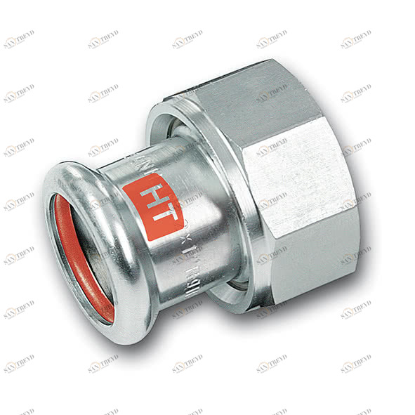 128359G1534 SANHA 28359G SANHA-Therm Industry разъемн.соед.с плоск.упл. 15x3/4 мм 