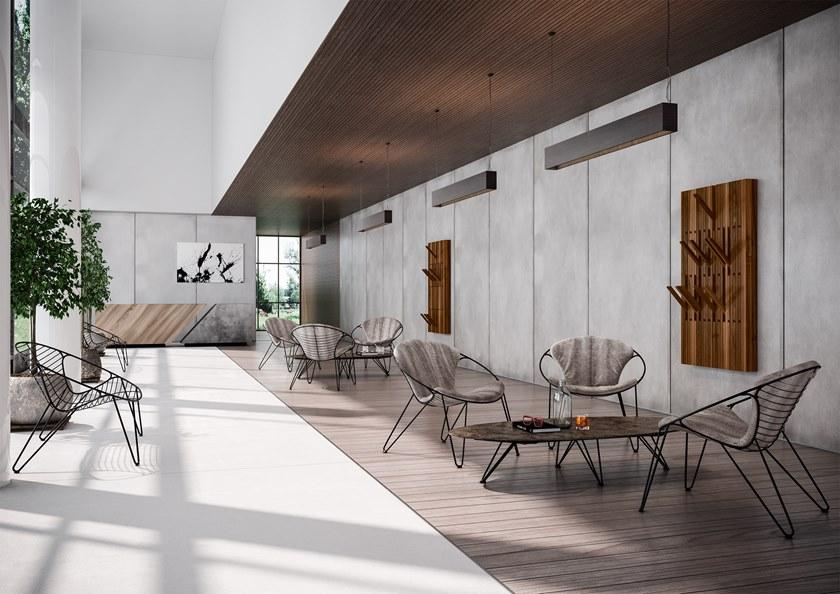 Joli Мягкое штабелируемое кресло из ткани Wire sun-id-1443426 - Вид №13