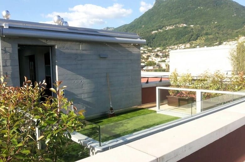 Перила из алюминия и стекла GM MORANDO Bellavista System ARCH-00121256 - Вид №9