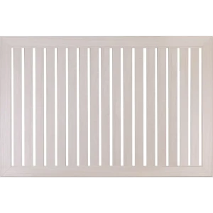 Экран радиатора 90x60 см МДФ цвет ясень белый