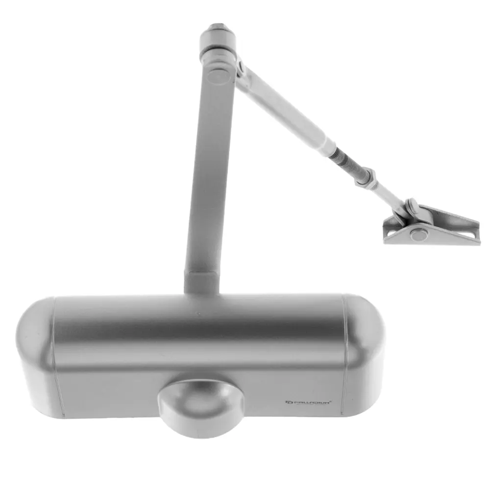 Доводчик дверной 1025 D максимальная нагрузка 25 кг цвет серебро PALLADIUM STLM-2044802