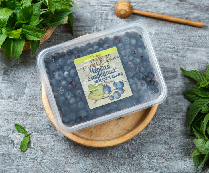 7132 Черная смородина замороженная Вкусляндия  - Вид №1