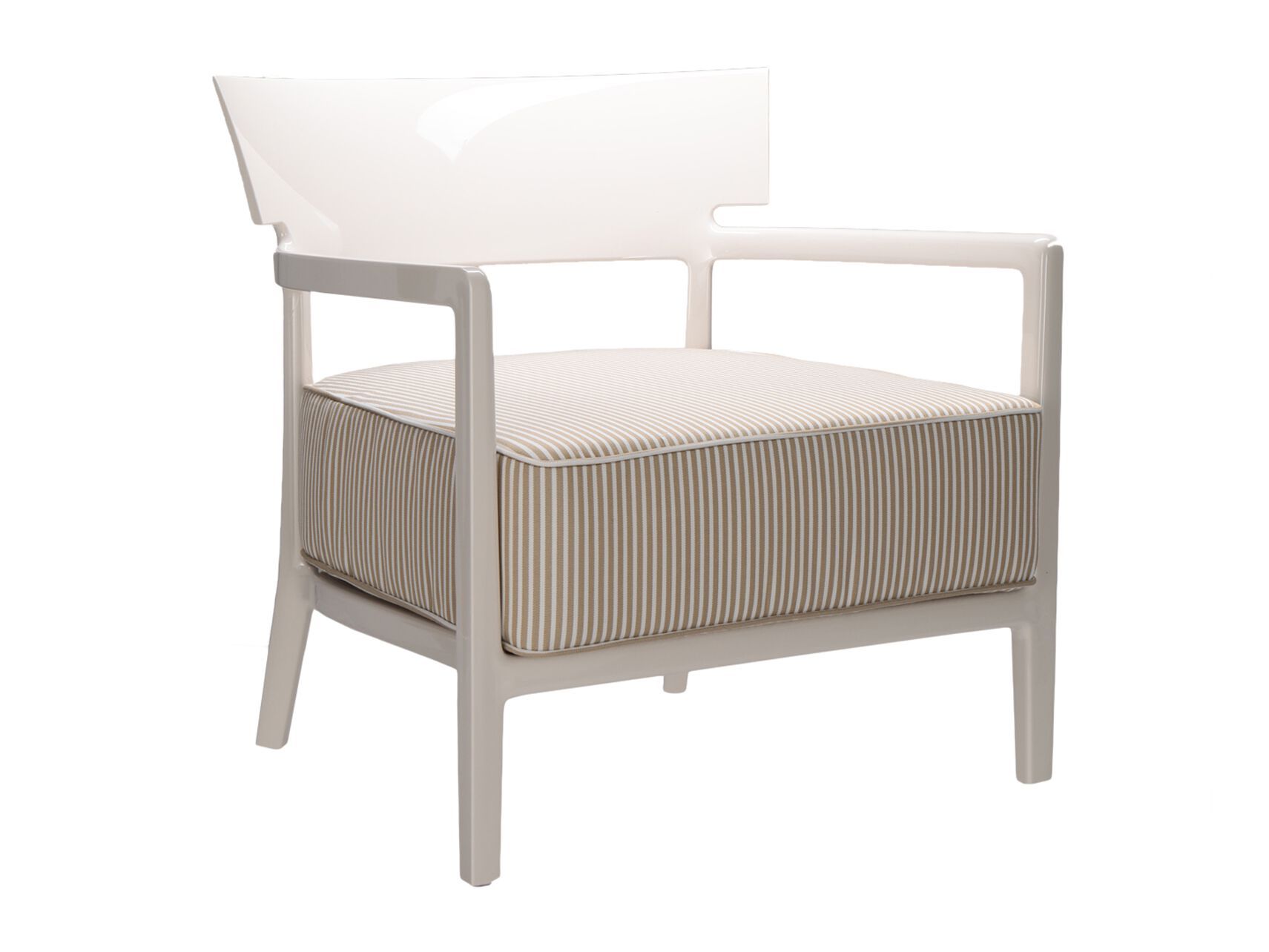 Съемное садовое кресло из поликарбоната и ткани с подлокотниками Kartell CARA ARCH-00047207 - Вид №13