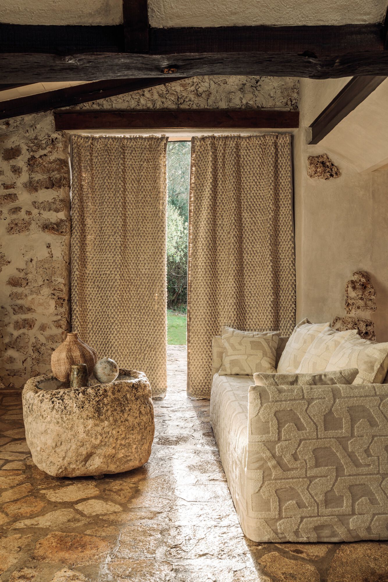 Льняная ткань для штор Élitis Baléares ARCH-00114980 - Вид №3