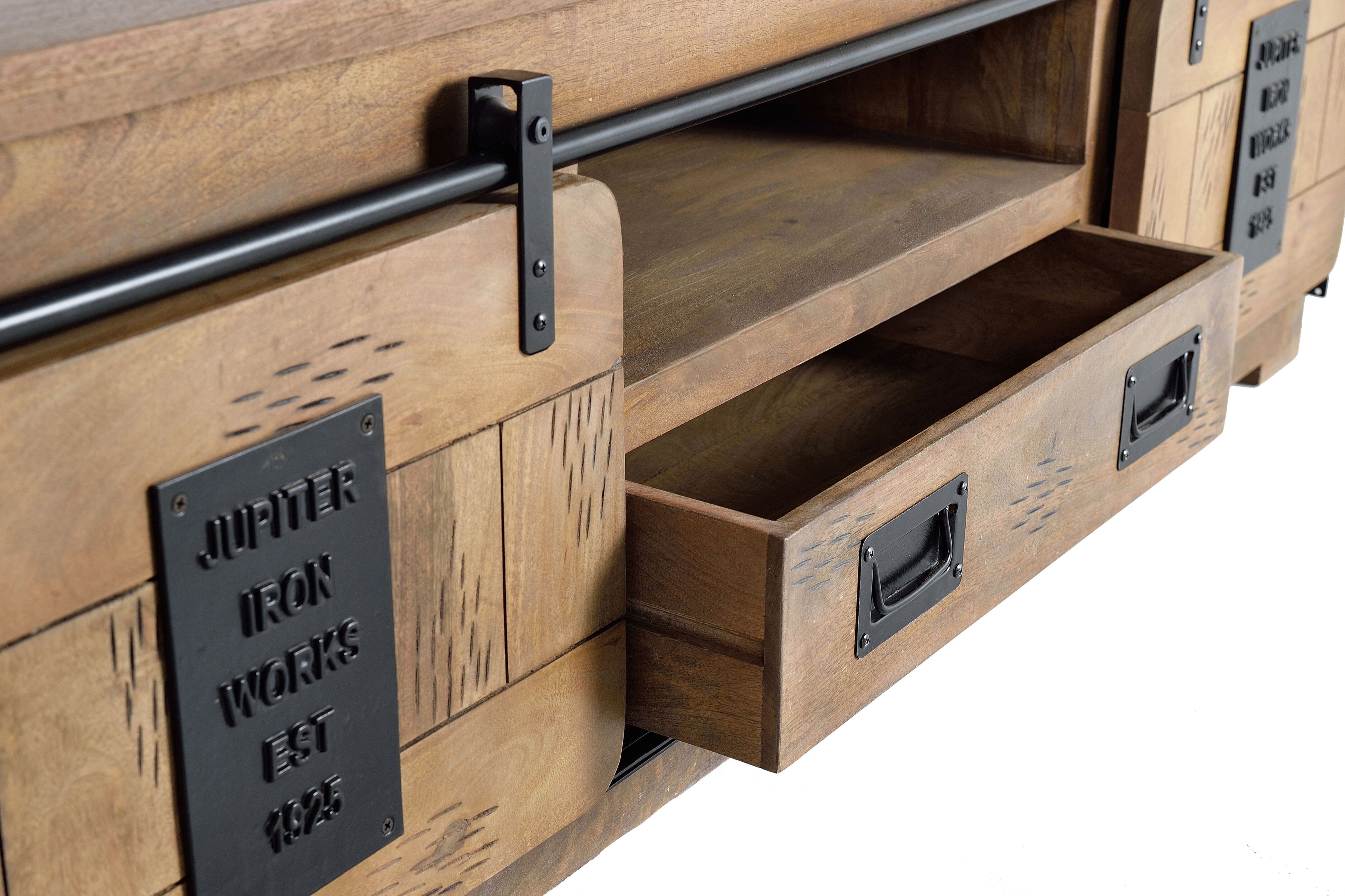 Шкаф для телевизора mango с раздвижными дверями Giner y Colomer Юпитер ARCH-00060570 - Вид №6