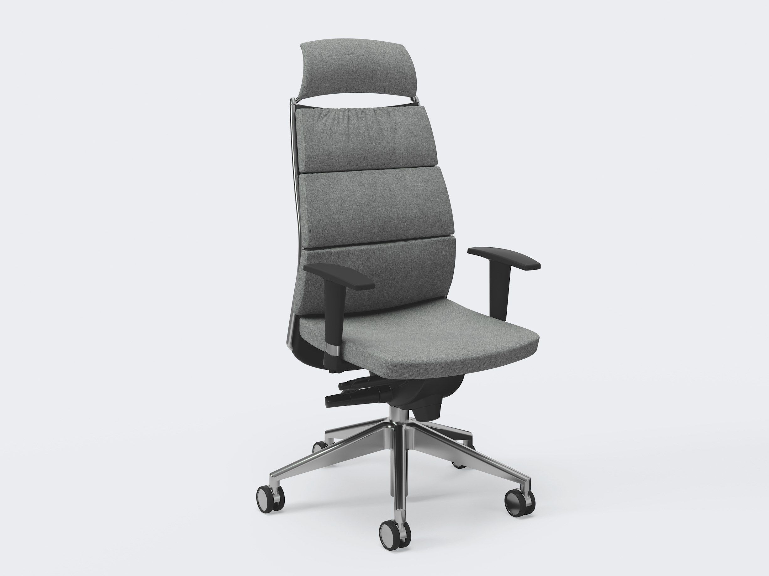 Кожаное офисное кресло с регулируемой высотой и высокой спинкой Ares Line Link XPlus ARCH-00008017 - Вид №6