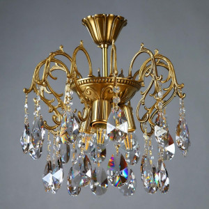 096588 Потолочный светильник Ambiente 3L 8888/3 PL AB Tear Drop Mantra Alicante