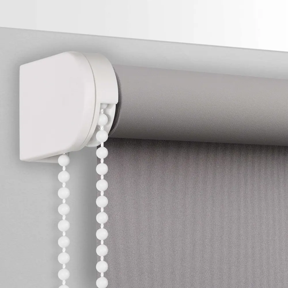 Штора рулонная блэкаут 70x160 см серая PRAKTO BLACKOUT STLM-2042628 - Вид №1