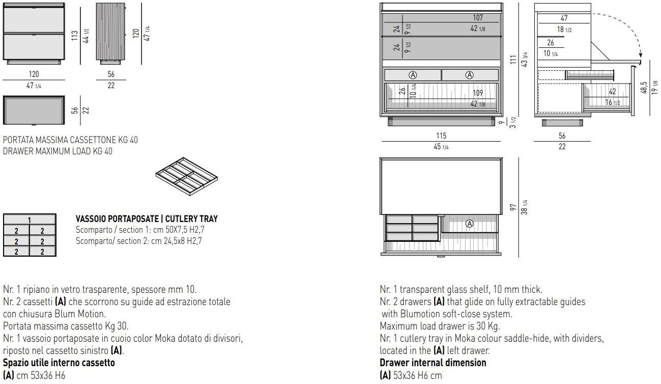 Minotti Барная стойка из лакированной древесины Darren sun-id-1416152 - Вид №3