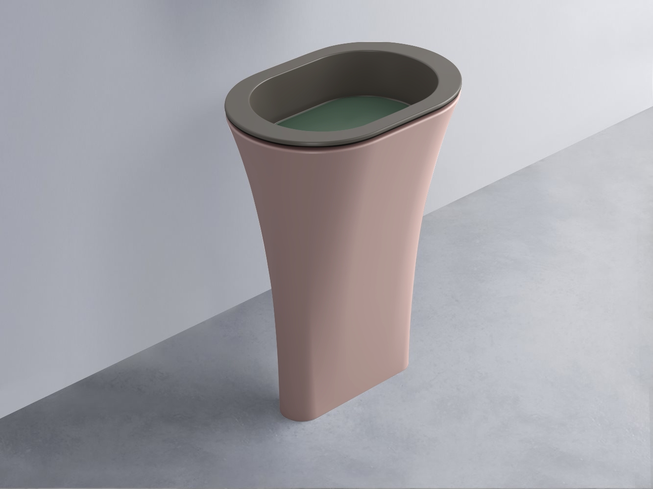 AMLA65-FN+AMPILO-MU+AMCOLO-CP Раковина Amedeo Ovale отдельностоящая cielo Enjoy + Amedeo Ceramica Cielo