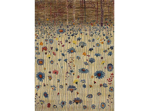 Прямоугольный шерстяной ковер