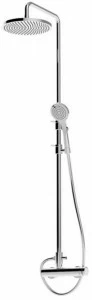 Rubinetteria Giulini Настенная душевая стойка с душевой лейкой Deluxe - myring Fmr0008swc-sdl