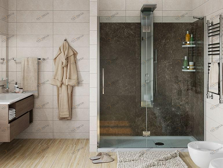 Remail by G.D.L. Душевая кабина с распашной дверцей Trasformazione vasca in doccia sun-id-1390963