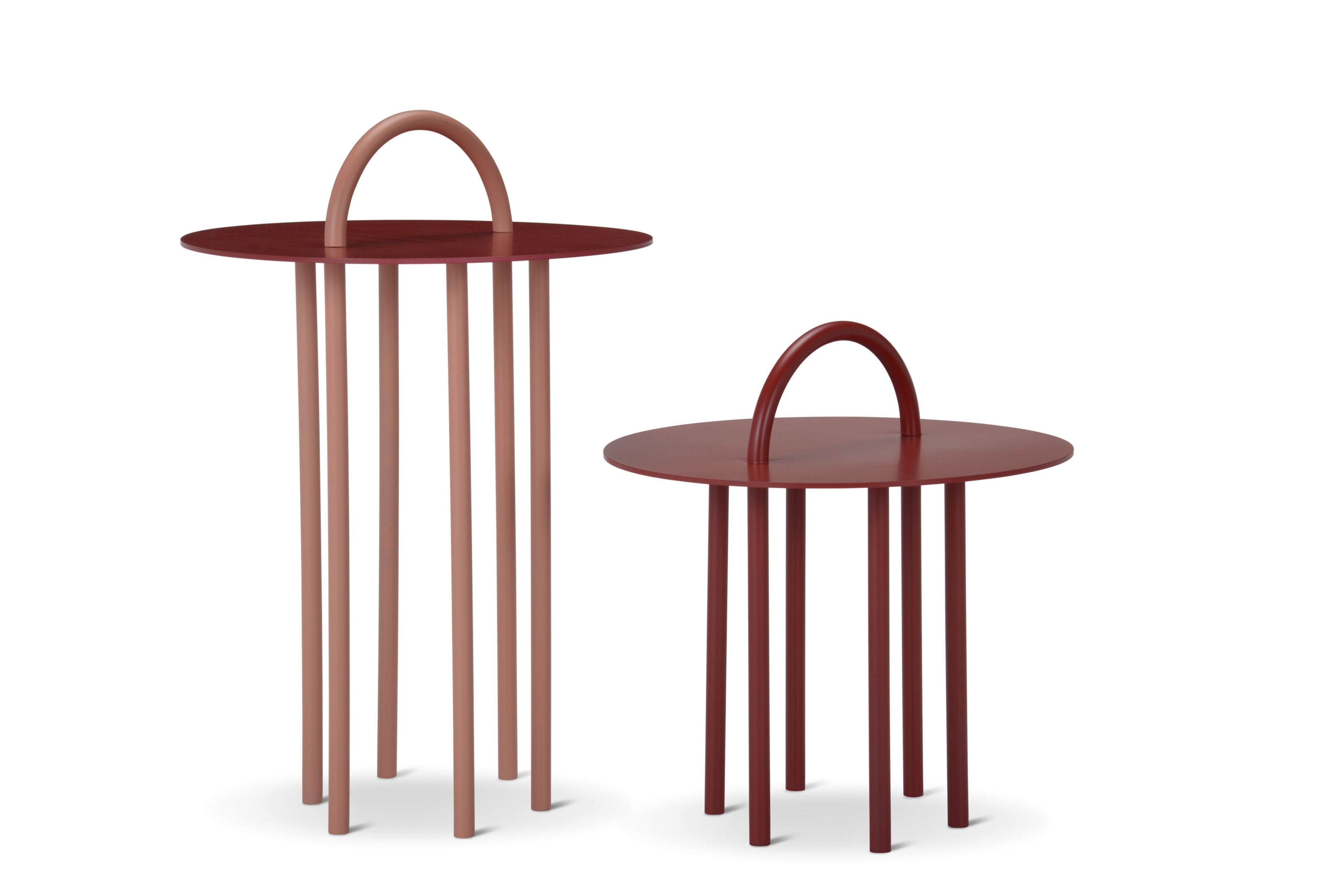 Круглый металлический журнальный столик Adrenalina Obiquo ARCH-00097567 - Вид №2