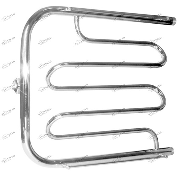 Полотенцесушитель водяной Aquanet Лира ПМ-2 600x800, с 2 полками 00184260