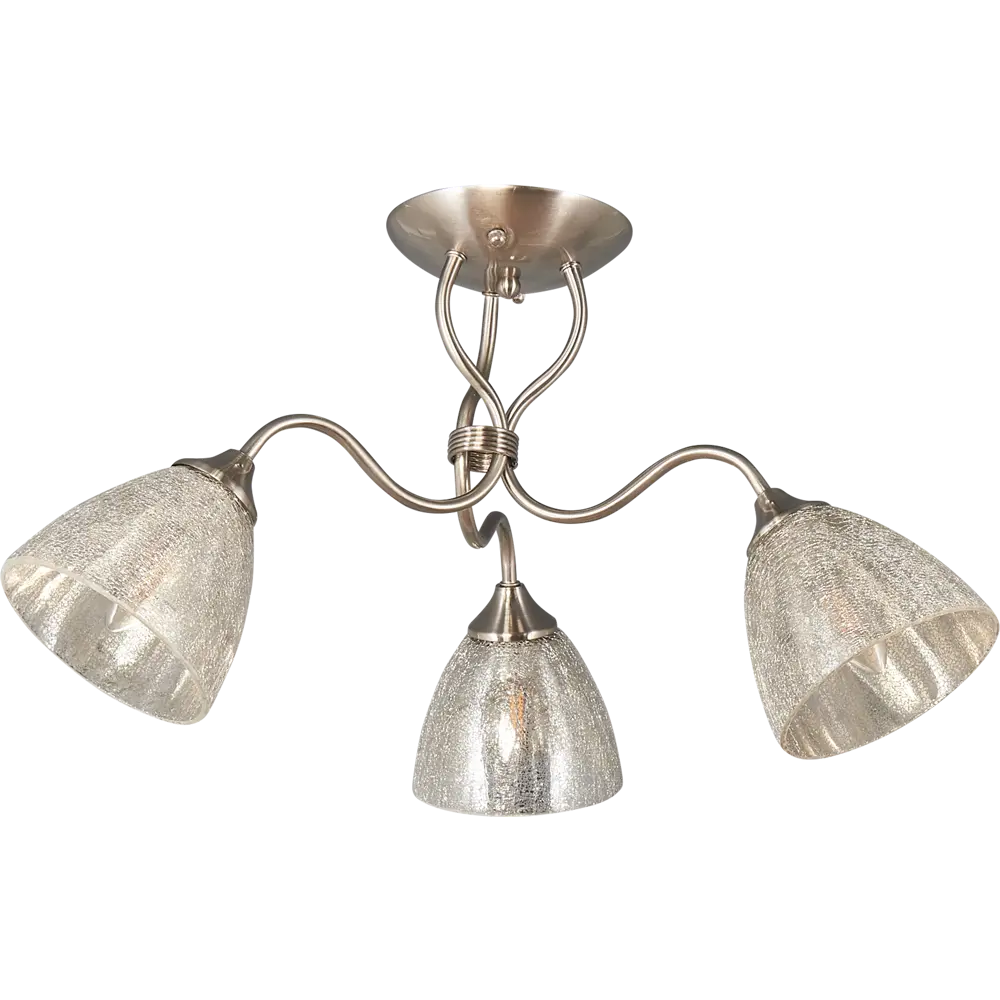 Люстра потолочная «Innessa» 1192/3C, 3хE27х40 Вт, цвет никель 81966682 STLM-2099920 JLIGHT 