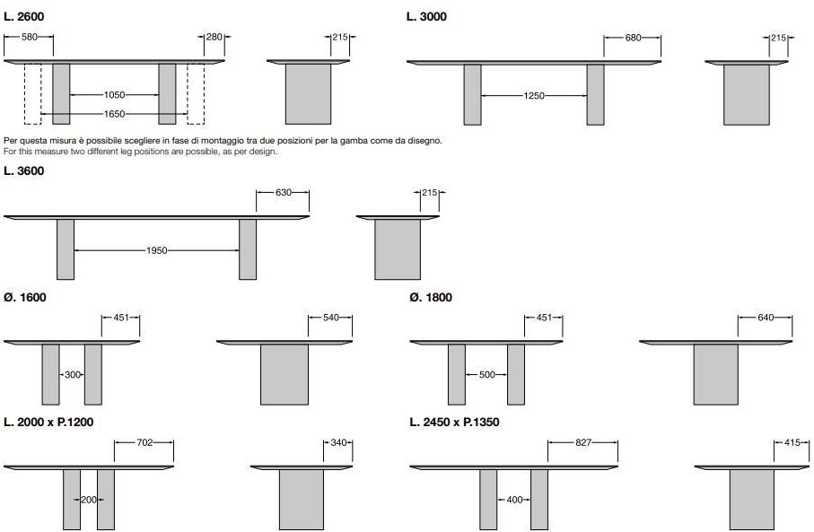 Porro Овальный стол в каштане sun-id-1507141 - Вид №2