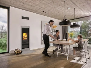 Schiedel Встроенная сборная печь и система дымохода в одном