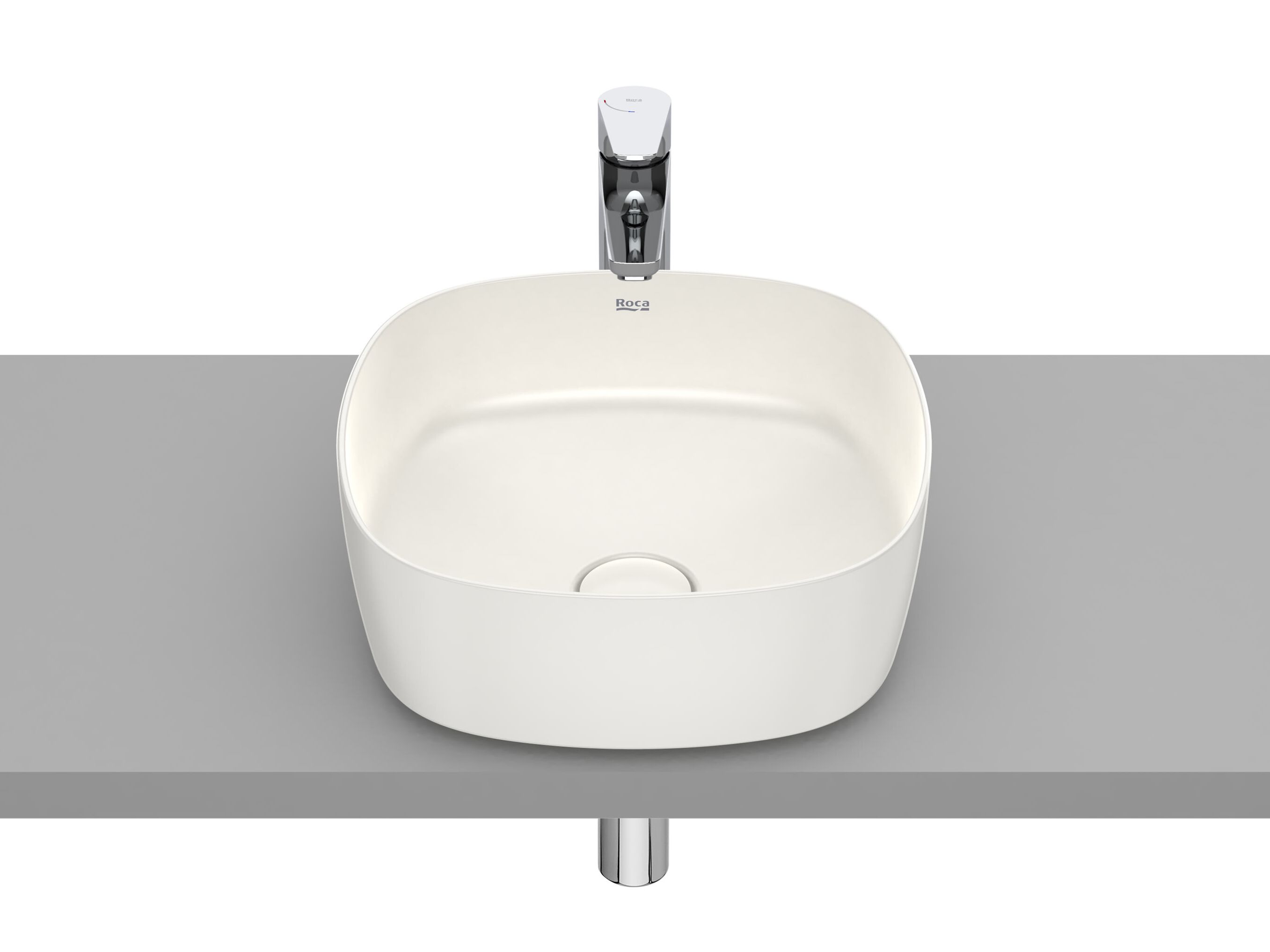 Керамическая столешница квадратная раковина Roca Inspira ARCH-00047393