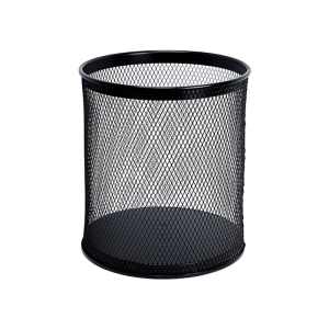 85972 Kруглoe мусорное ведро, черный цвет​ SANELA