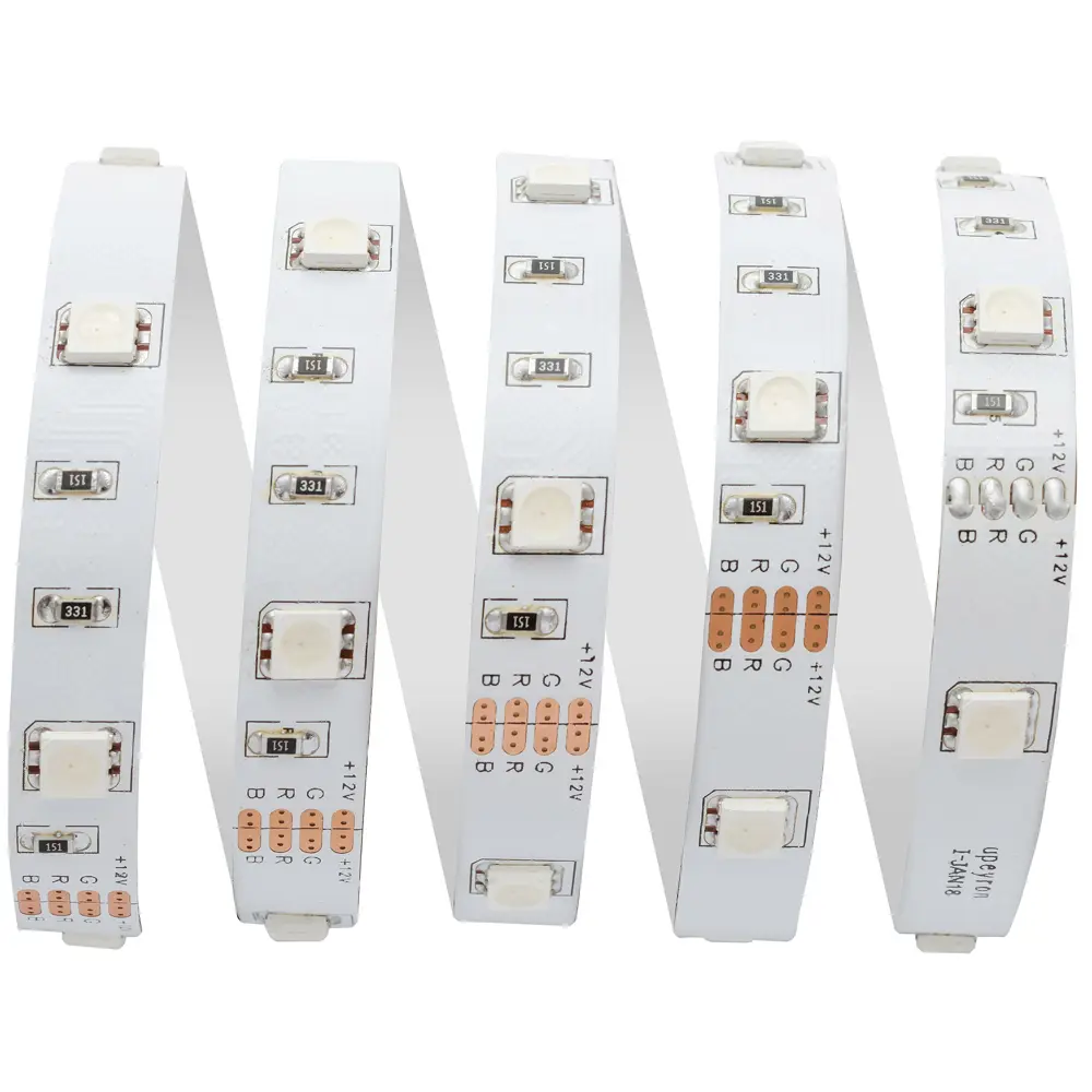 Светодиодная лента Apeyron 00-533 30 диод 7.2 Вт/м 12 В 10 мм IP20 30 м RGB свет STLM-2133210 - Вид №10