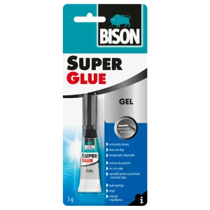 Супер-клей универсальный супер Bison Super Glue Gel, 3 г