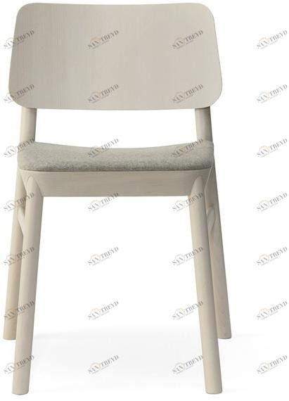 Billiani Стул из бука со встроенной подушкой Drum 071