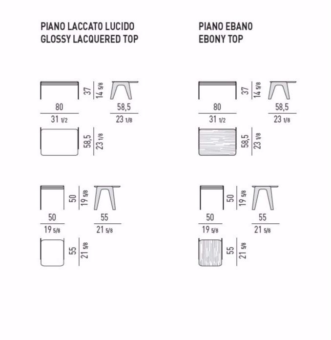 Minotti Маленький стол Kirk sun-id-1372531 - Вид №8