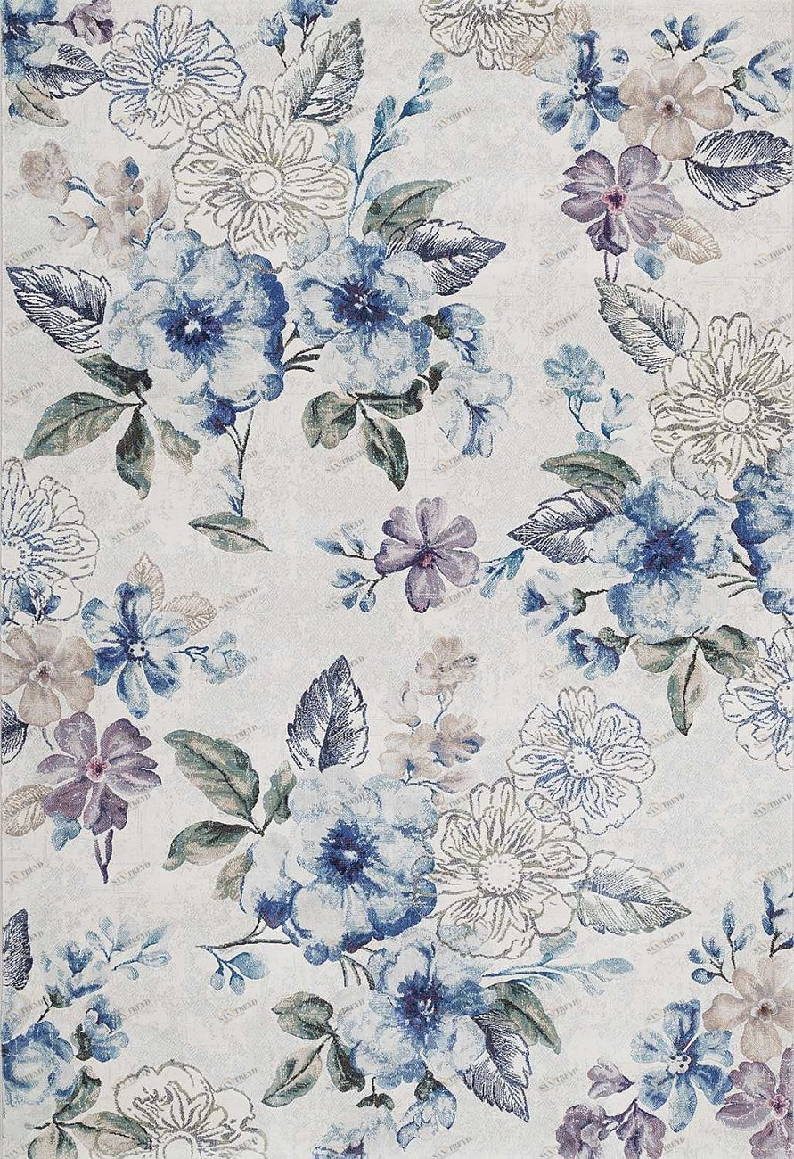 Ковер Home 63322A6141 160x230 DOLLY CAPRETS ДИЗАЙНЕРСКИЕ 155248 Голубой 