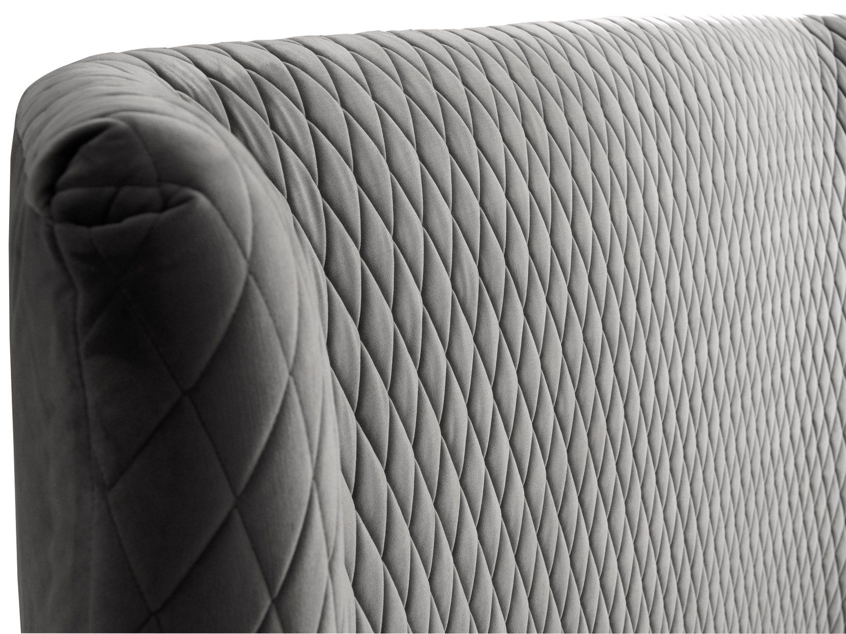 Двуспальная мягкая кровать с мягким изголовьем CASA +39 Nyx ARCH-00092923 - Вид №1