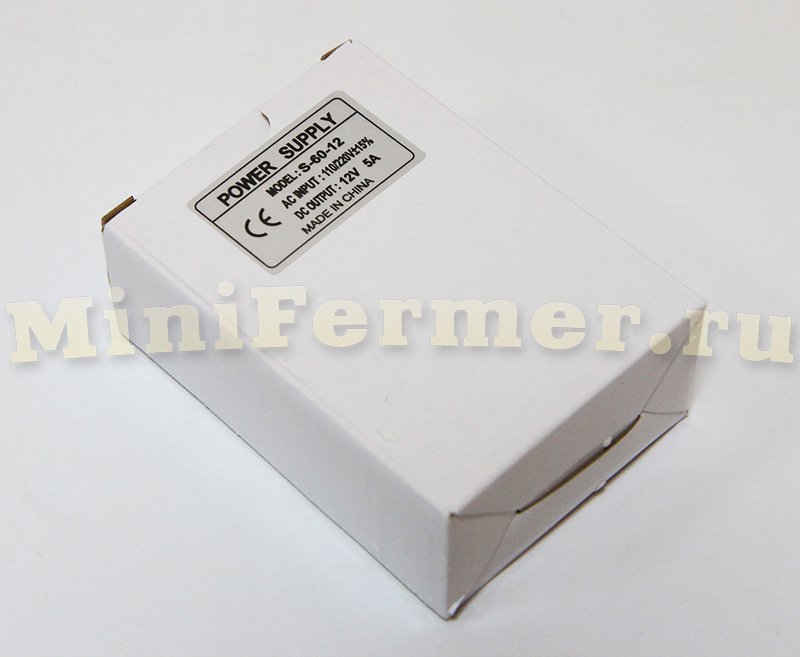 2152 Блок питания 220V AC / 12V DC 5А small LAB.Space  - Вид №7