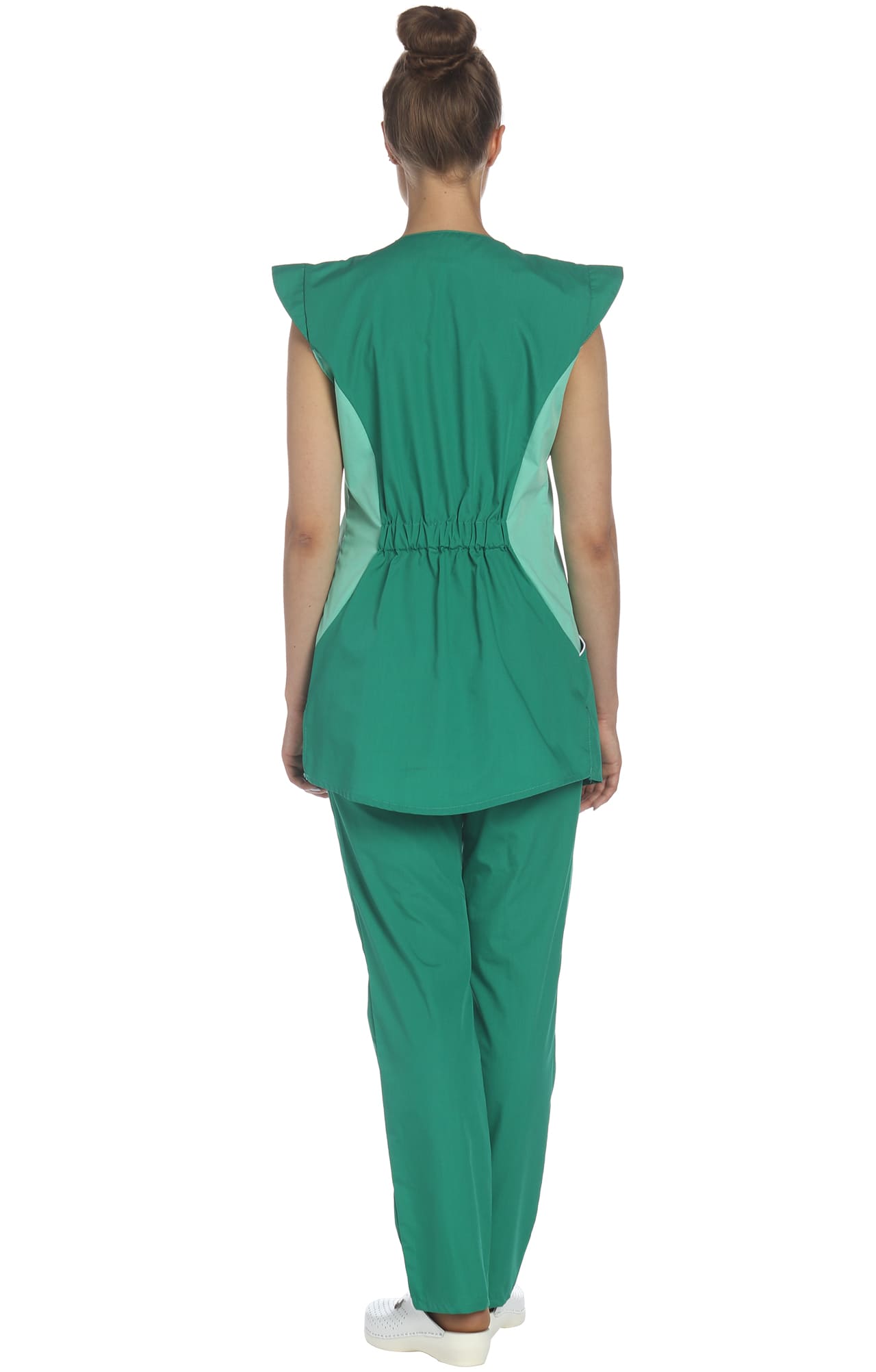 69296 Костюм "Лига" цвет зеленый с салатовым  Медицинская одежда  размер 66 Спецодежда  - Вид №10