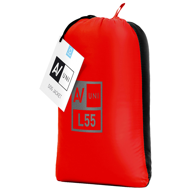 ПР0053744 Куртка для собак UNI двусторонняя размер S 33, красно-черная AiryVest  - Вид №1