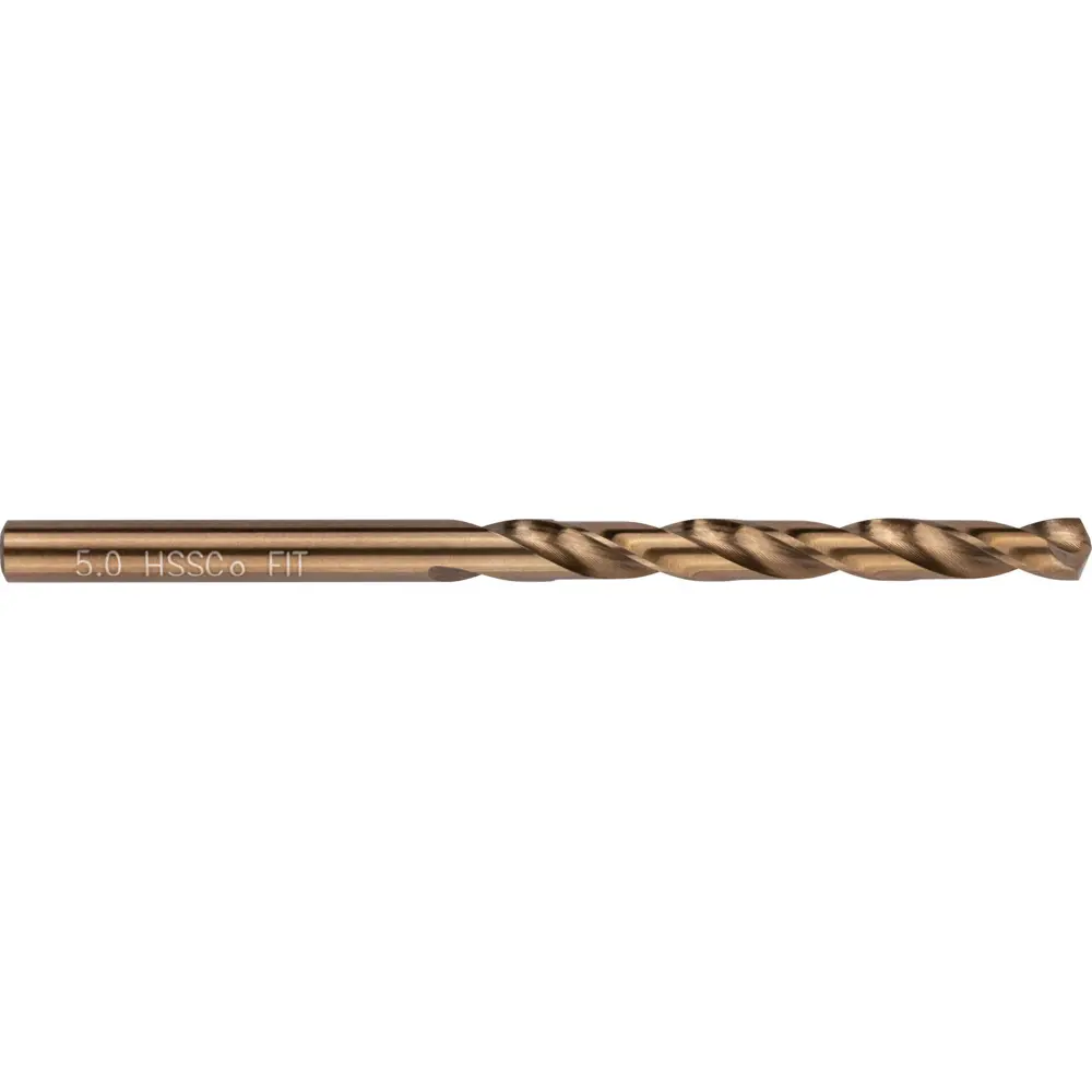 Сверло спиральное по металлу HSS-CO Fit 33910 1x34 мм, 10 шт. 82261982 STLM-2045570 