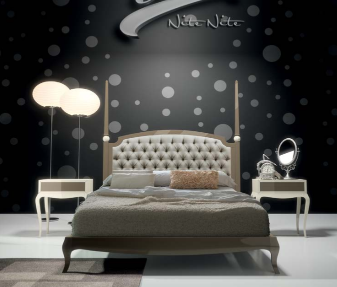 003716 Кровать Amura с основанием Eternity 167 x 219 La Ebanisteria Nite-Nite 