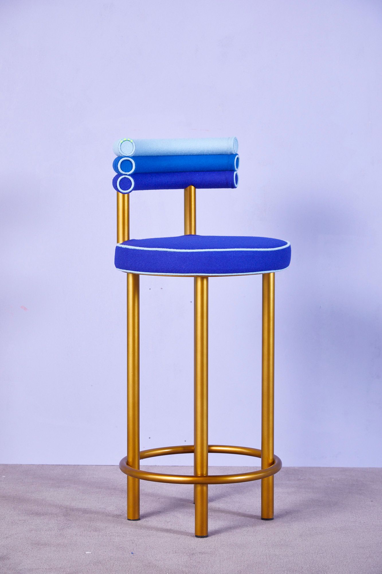 Высокий бархатный стул Paolo Nesi JIMMY ARCH-00118829 - Вид №7