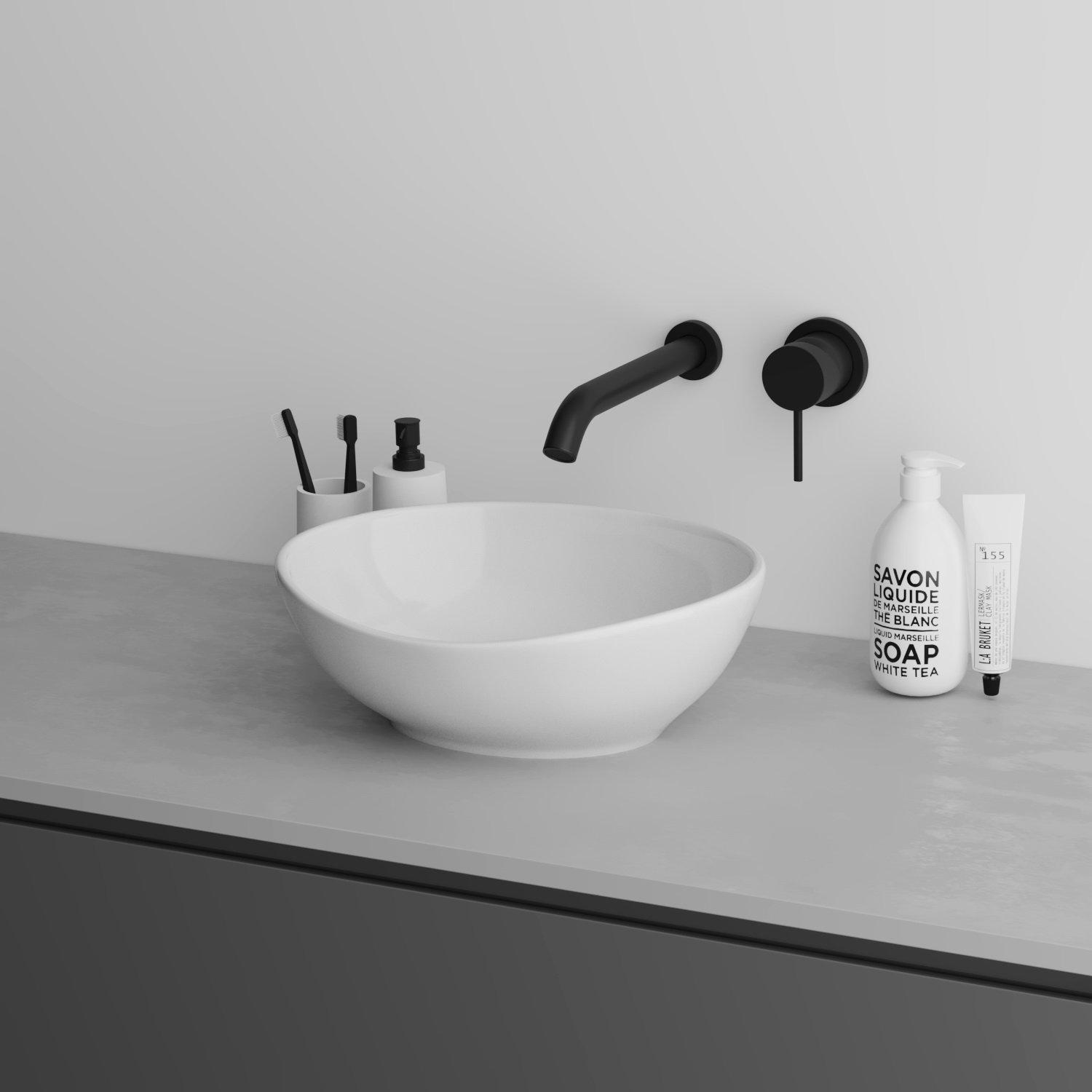 GR-3018 Накладная раковина на столешницу  прямоугольная Grossman  - Вид №3