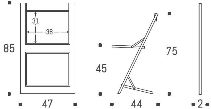 AMBIVALENZ Складной стул из фанеры Fläpps folding chair Fl010048 - Вид №1