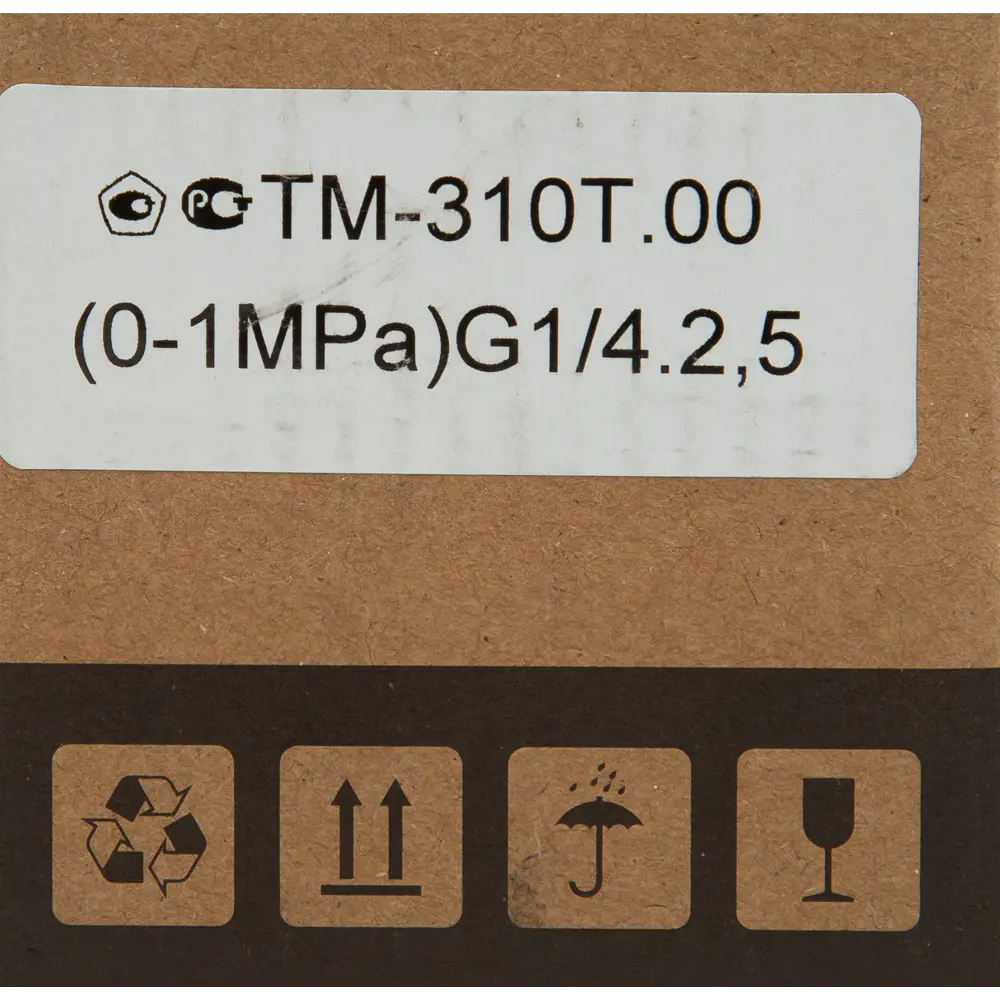 Манометр осевой Santreyd для воды и газов 10 бар 85258314 STLM-0060466 - Вид №3