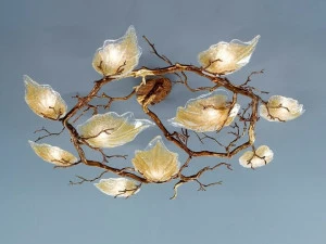 Serip Бронзовый потолочный светильник ручной работы Outono Pl290/10