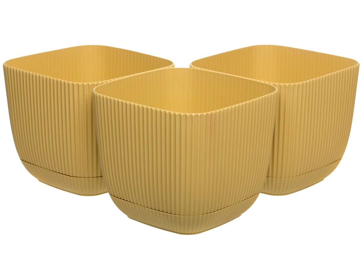 Горшок для цветов Maio 4L Yellow NAVAKO 16083 - Вид №3